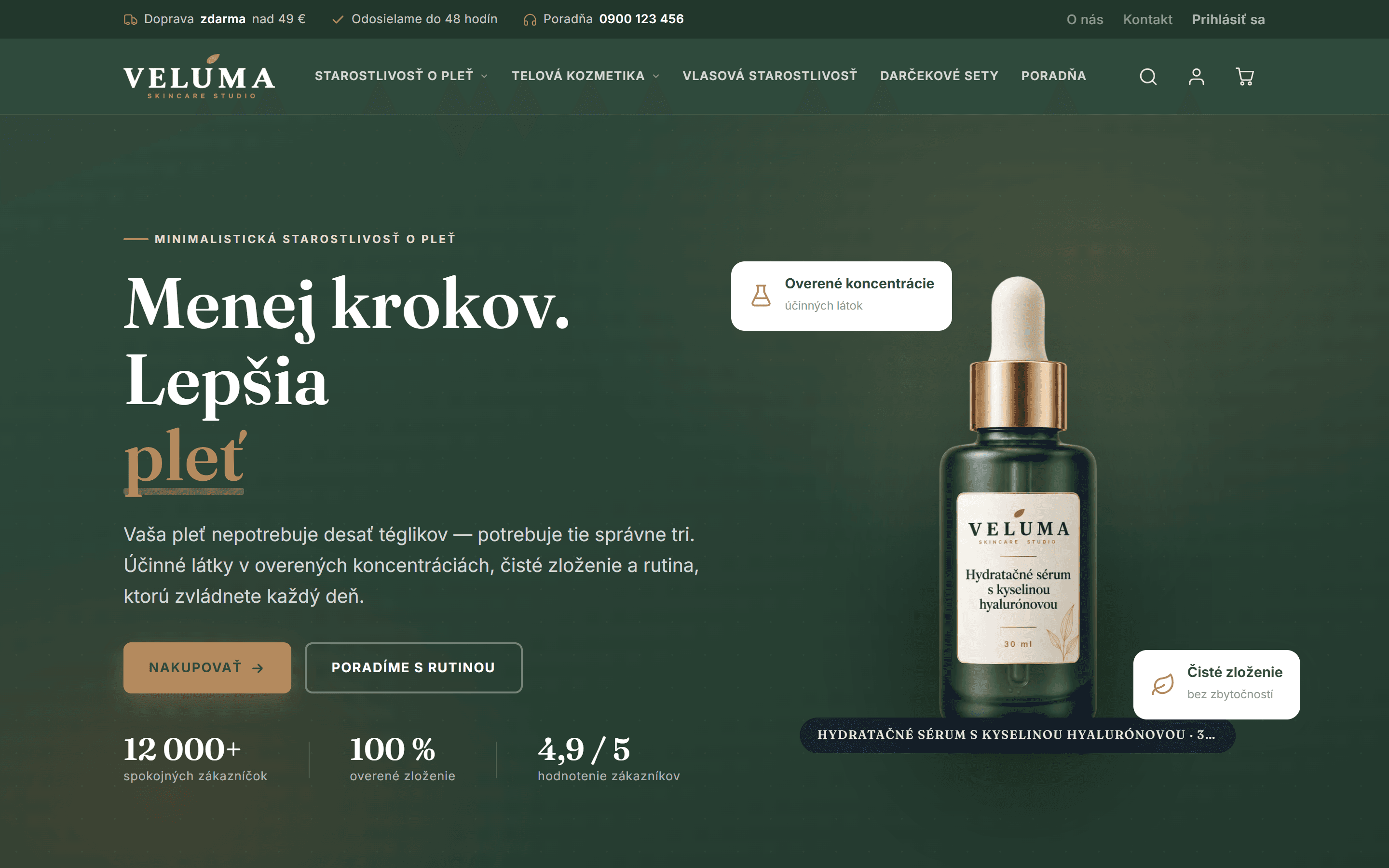 BOOSTERS SHOP — ultrarýchly eshop poháňaný AI